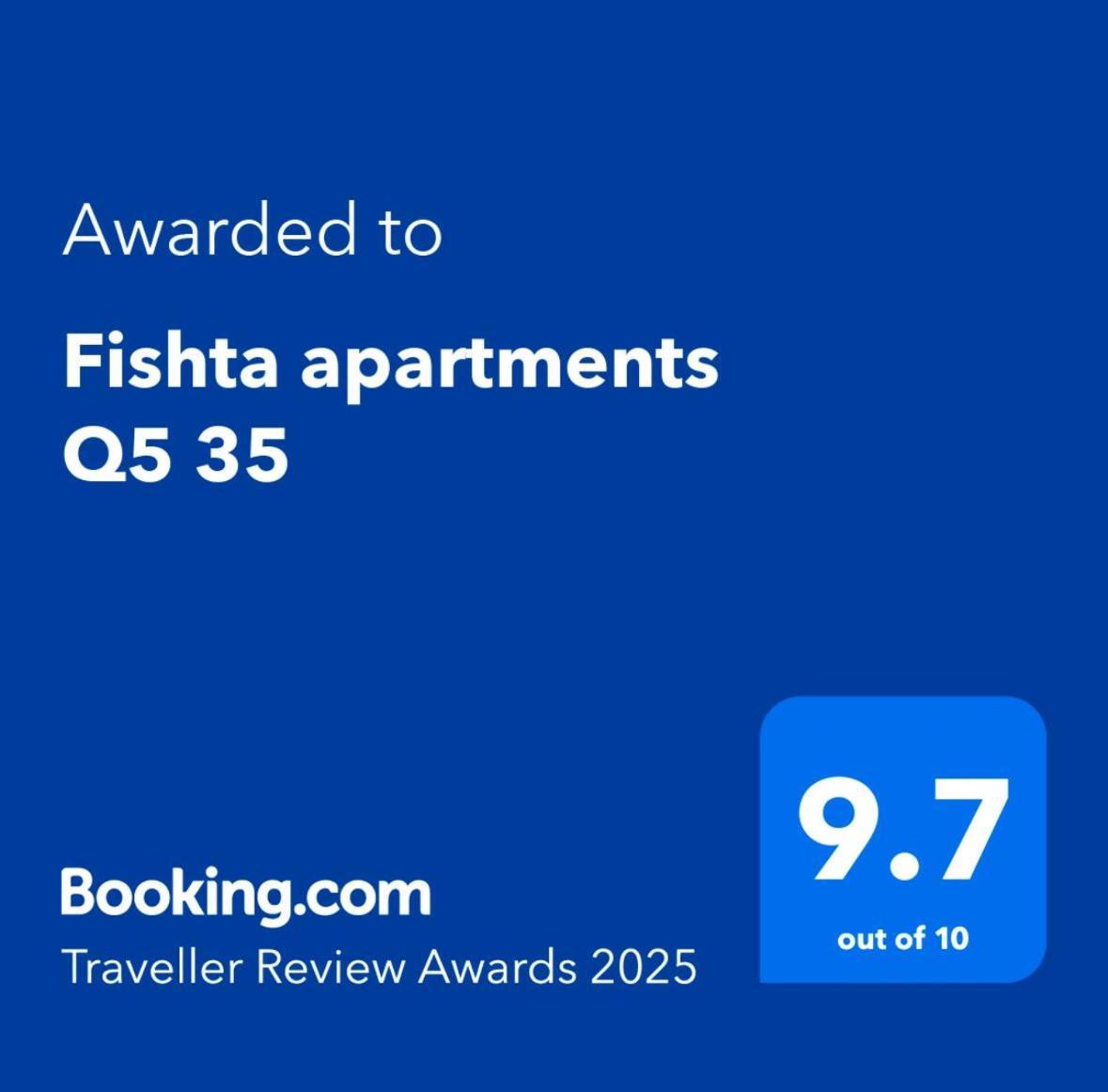 Fishta Apartments Q5 35 Velipoje Luaran gambar